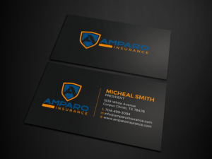 Diseño de Tarjeta de Presentación por RENEXIT para Amparo Insurance, LLC | Diseño: #28321802