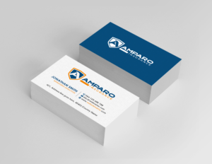 Business Card Design by Creations Box 2015 for Amparo Insurance, LLC | Design: #28329972
