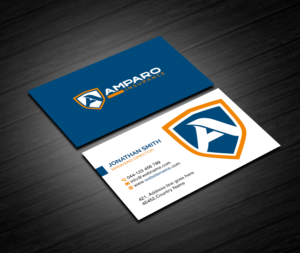 Business Card Design by Creations Box 2015 for Amparo Insurance, LLC | Design: #28329973