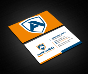 Business Card Design by Creations Box 2015 for Amparo Insurance, LLC | Design: #28329984