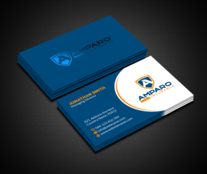 Business Card Design by Creations Box 2015 for Amparo Insurance, LLC | Design: #28329986