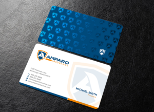Business Card Design by chandrayaan.creative for Amparo Insurance, LLC | Design: #28319375