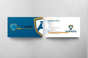 Visitenkarten-Design von chandrayaan.creative für Amparo Insurance, LLC | Design #28320075