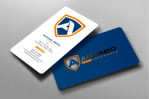 Business Card Design by chandrayaan.creative for Amparo Insurance, LLC | Design: #28320076