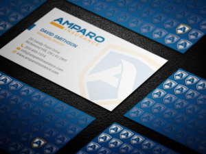 Business Card Design by R.design for Amparo Insurance, LLC | Design: #28332728