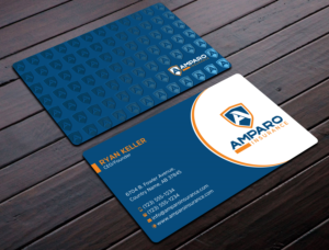 Business Card Design by Uttom 2 for Amparo Insurance, LLC | Design: #28354043