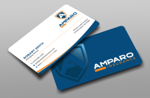 Business Card Design by Uttom 2 for Amparo Insurance, LLC | Design: #28354063