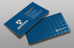 Business Card Design by Uttom 2 for Amparo Insurance, LLC | Design: #28354064