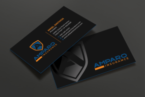 Business Card Design by DesignShout for Amparo Insurance, LLC | Design: #28318850