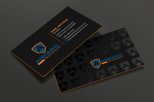 Business Card Design by DesignShout for Amparo Insurance, LLC | Design: #28318911