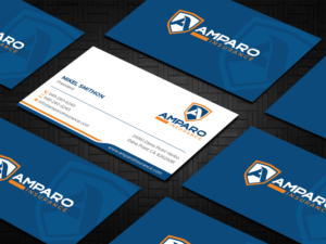 Visitenkarten-Design von DesignShout für Amparo Insurance, LLC | Design: #28319236