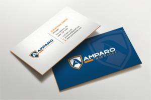 Visitenkarten-Design von Imagine design000 für Amparo Insurance, LLC | Design #28324200