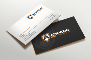 Business Card Design by Imagine design000 for Amparo Insurance, LLC | Design: #28324217