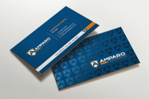Business Card Design by Imagine design000 for Amparo Insurance, LLC | Design: #28324227