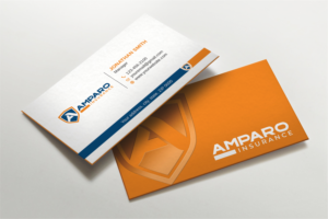 Visitenkarten-Design von Imagine design000 für Amparo Insurance, LLC | Design: #28324263