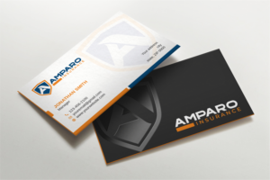 Visitenkarten-Design von Imagine design000 für Amparo Insurance, LLC | Design: #28324267