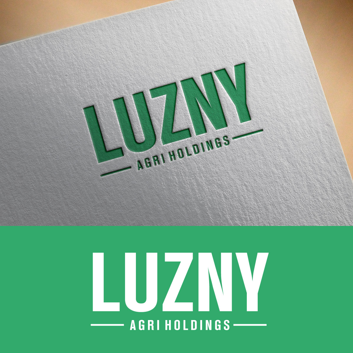 Design de Logo par CreativeFeather pour Luzny Agri Holdings | Design #28335818