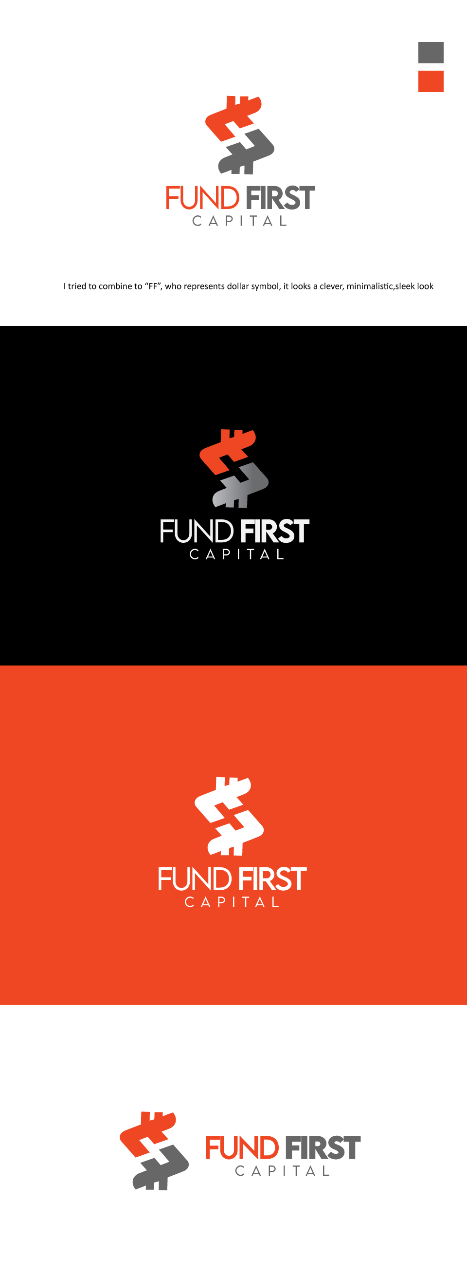 Logo Design by javed.iqbal for Fund First Capital  | Design #28336572