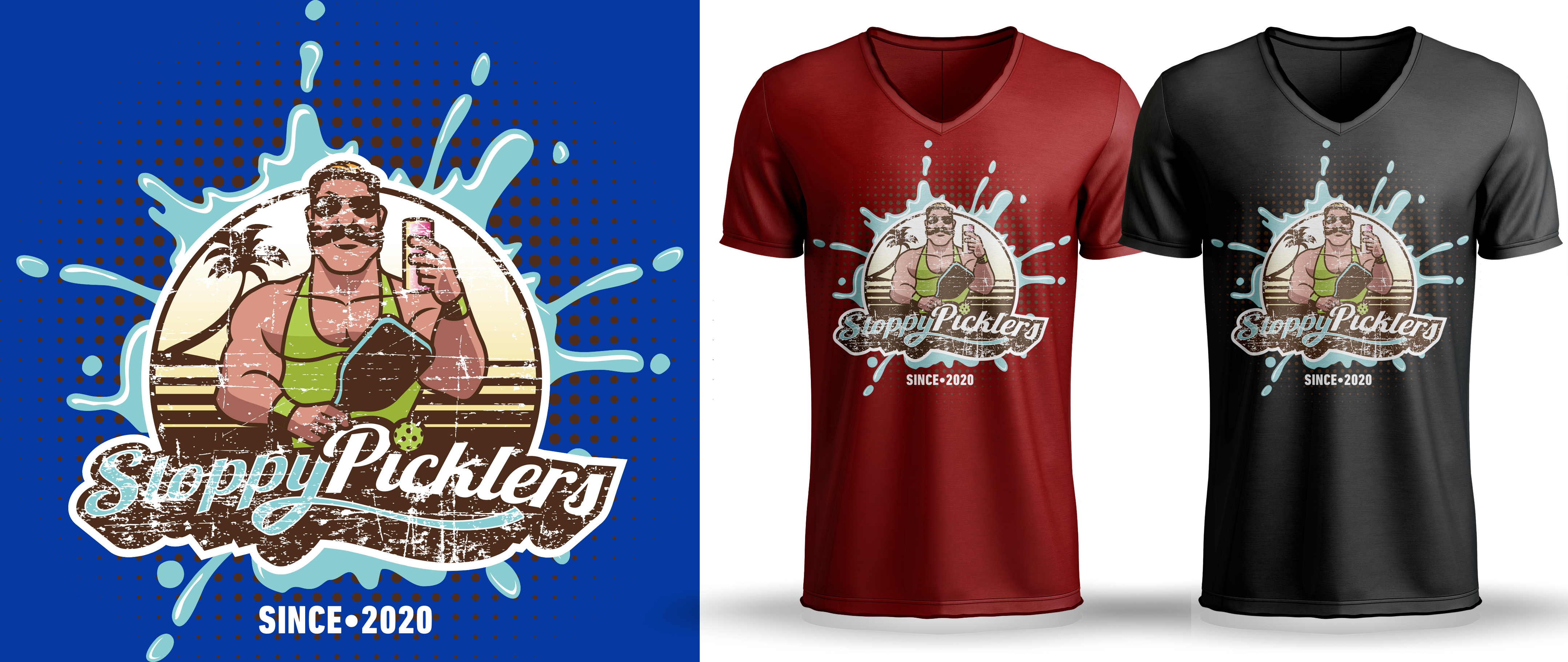 T-shirt Design by Al Pech for Sloppy Picklers | Design #28325051