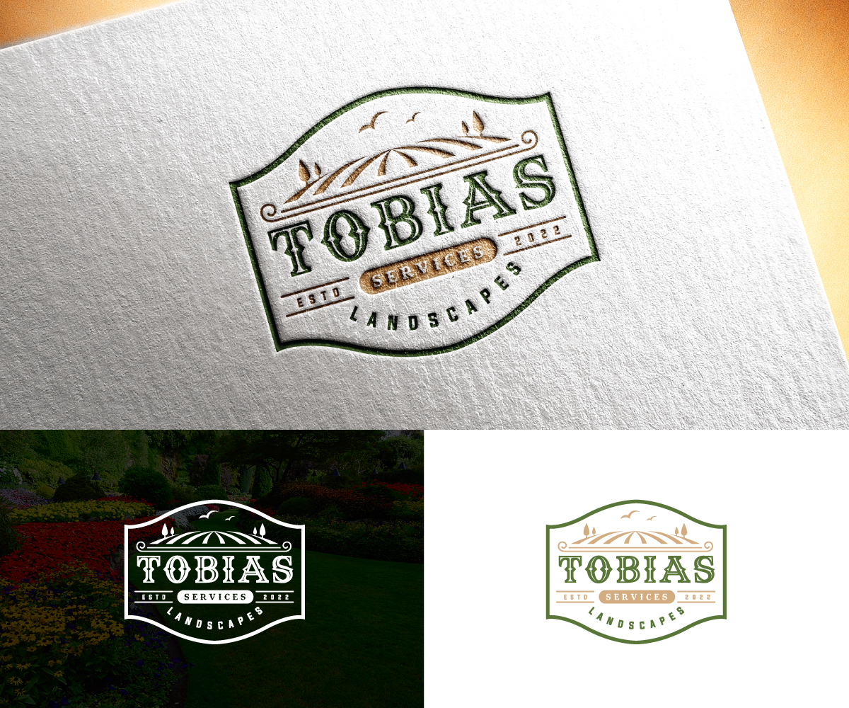 Design de Logo par step forward 2 pour Tobias Services Lanscapes | Design #28324642