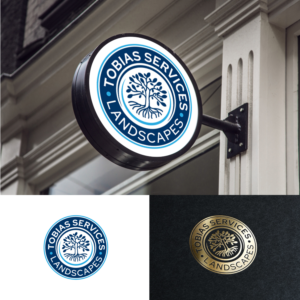 Logo-Design von Radsky17 für Tobias Services Lanscapes | Design: #28348110