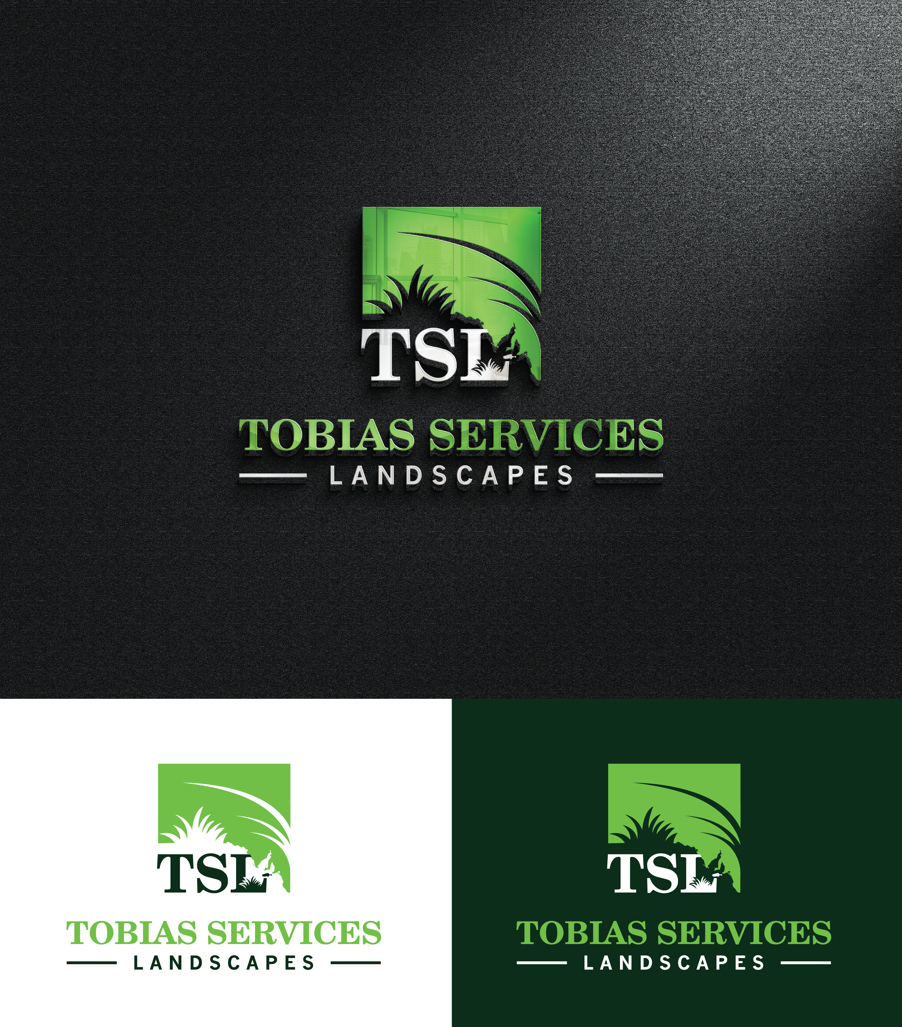 Logo Design by u2square for Tobias Services Lanscapes | Design #28325588