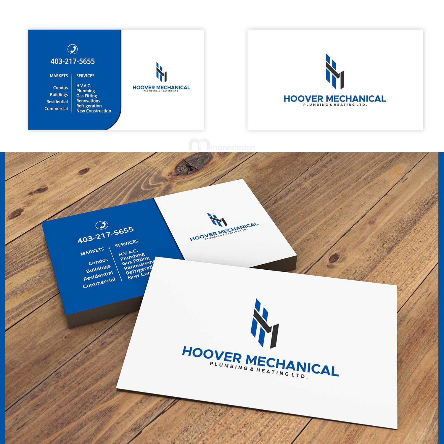 Business Card Design by ManoDesign1 for this project | Design #28334183