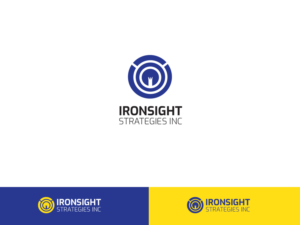 Logo Design by MNM for Ironsight Strategies Inc. | Design: #28337124