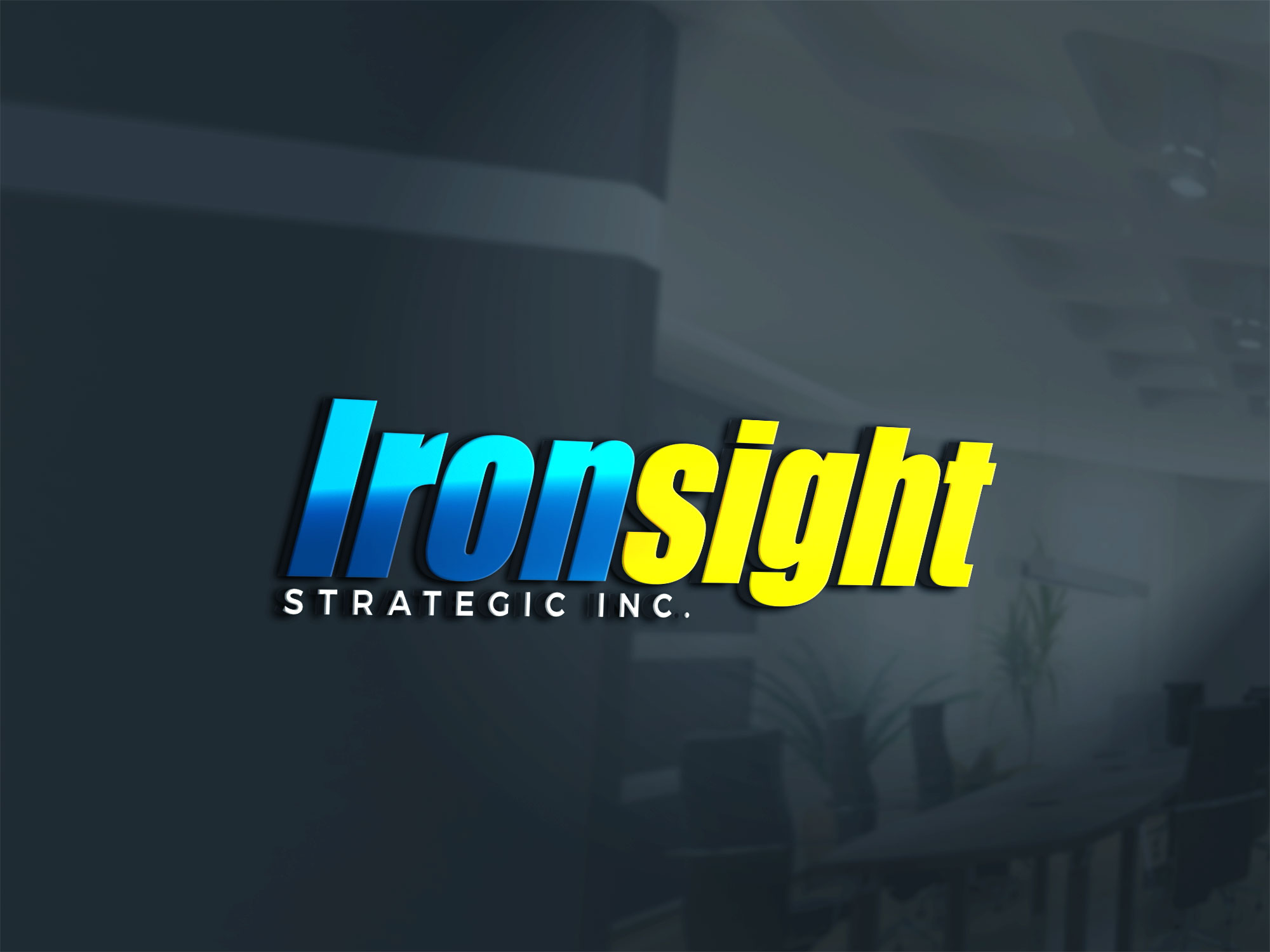 Logo-Design von UMBRA Designs für Ironsight Strategies Inc. | Design #28341669