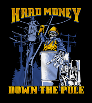 Lineman/ Hard money | T-Shirt-Design von Yakuza20