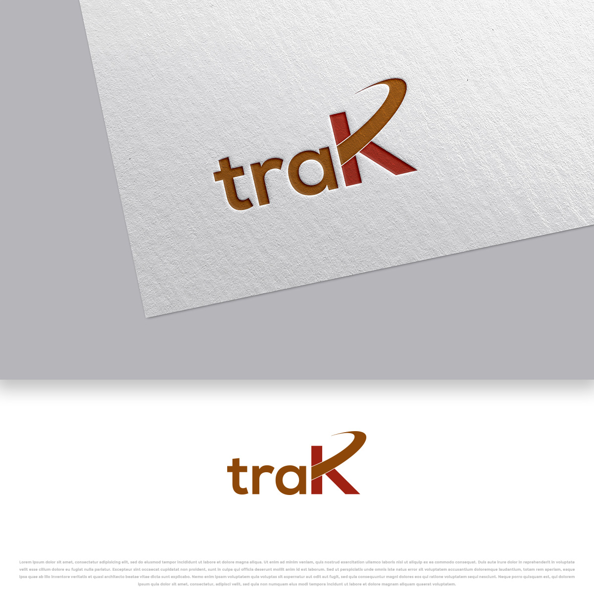 Logo Design by DesignDUO for traK Diet | Design #28355854