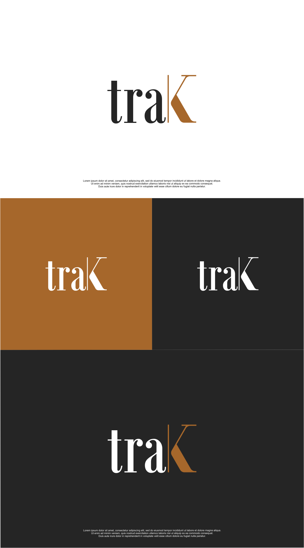 Logo Design by MASH Std for traK Diet | Design #28337704