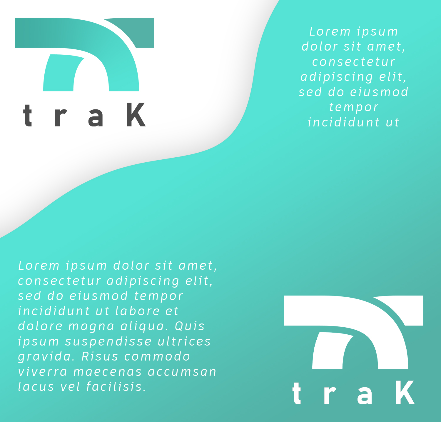 Logo Design by Mazen Shokair for traK Diet | Design #28372684