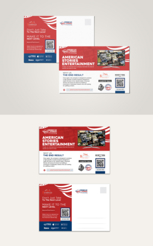 RUSH: TV Network Postcard Flyer Handout Design | Grafik-Design von debdesign