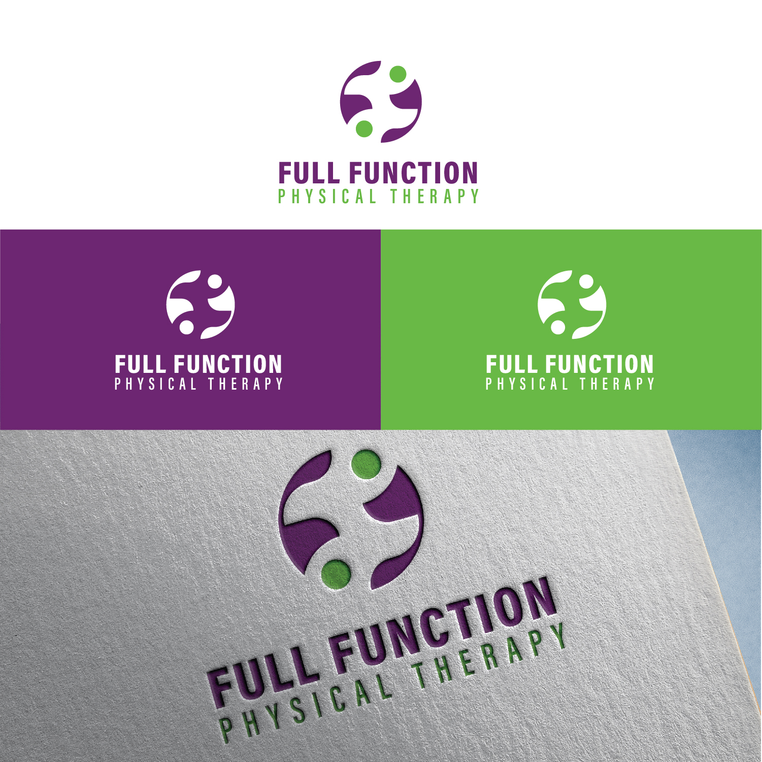 Logo Design by S.H Designs for Full Function Physical Therapy | Design #28332519