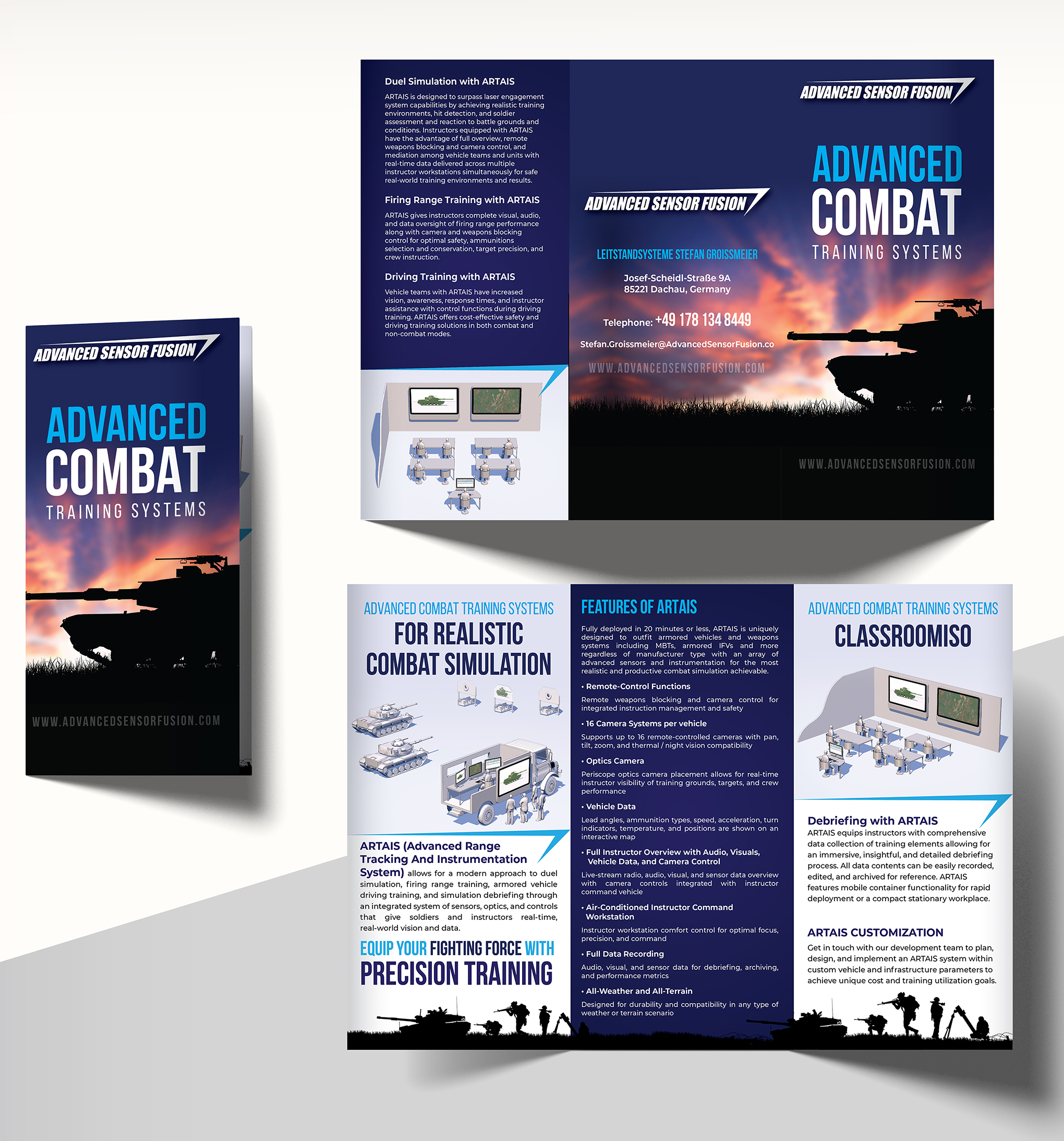 Flyer Design by creativemood438 for Leitstandsysteme Stefan Groißmeier | Design #28345016