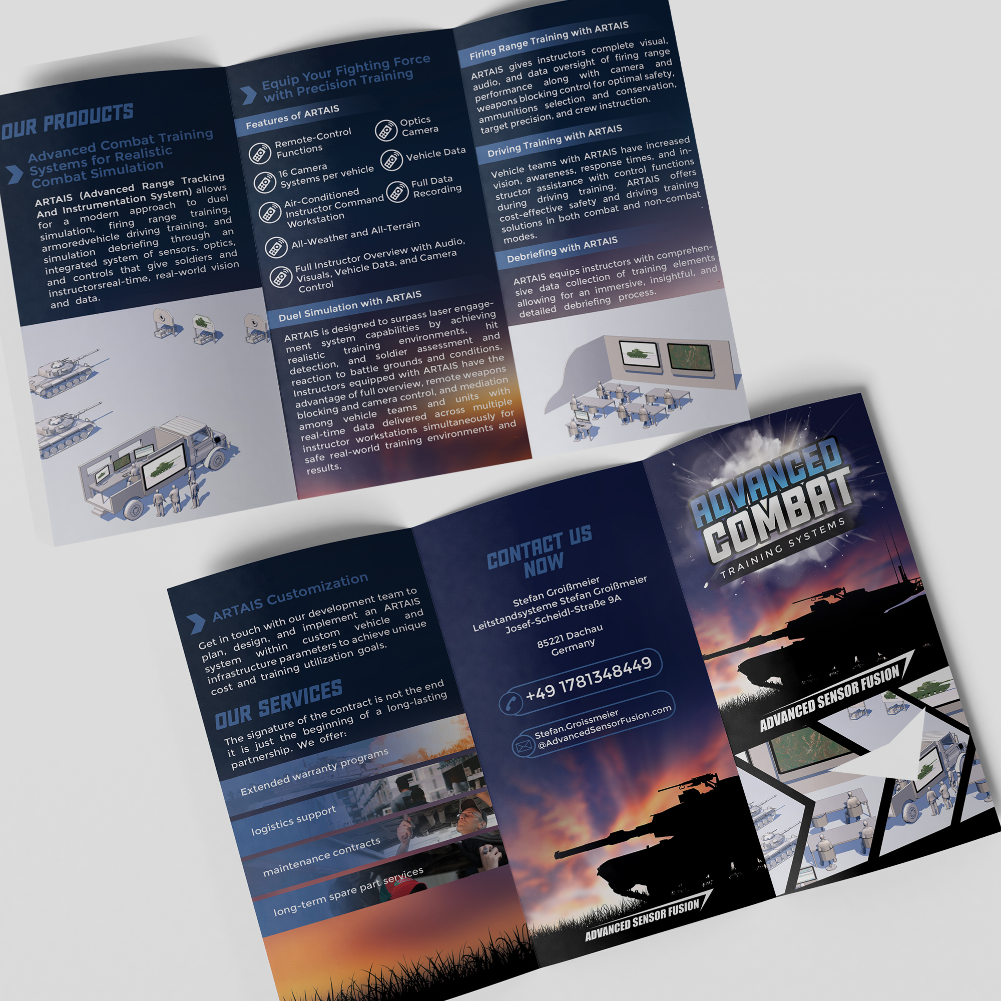 Flyer Design by Ong for Leitstandsysteme Stefan Groißmeier | Design #28331223