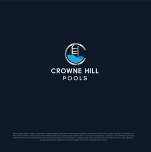 Logo Design by RikoAji for Crowne Hill Pool Service  | Design: #28363068