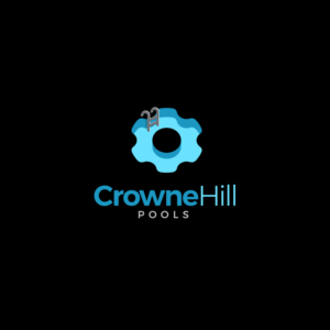 Logo Design by Nglray for Crowne Hill Pool Service  | Design #28360853
