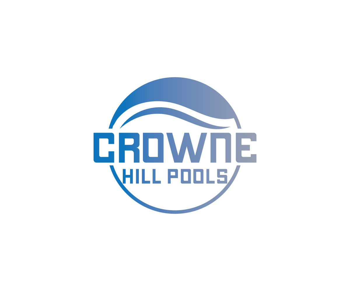 Logo Design by Kavth for Crowne Hill Pool Service  | Design #28432478