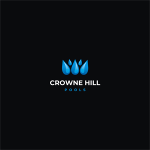 Logo Design by Magic of Art for Crowne Hill Pool Service  | Design #28347989