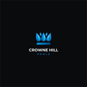 Logo Design by Magic of Art for Crowne Hill Pool Service  | Design: #28347990