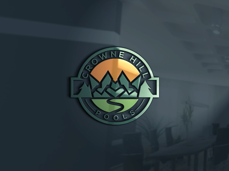 Logo Design by smdesign3 for Crowne Hill Pool Service  | Design #28334678