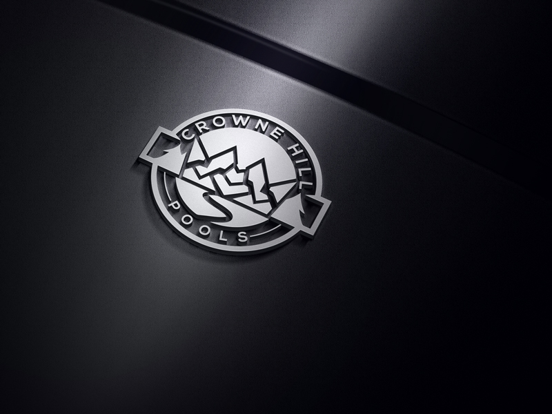 Logo Design by smdesign3 for Crowne Hill Pool Service  | Design #28334679