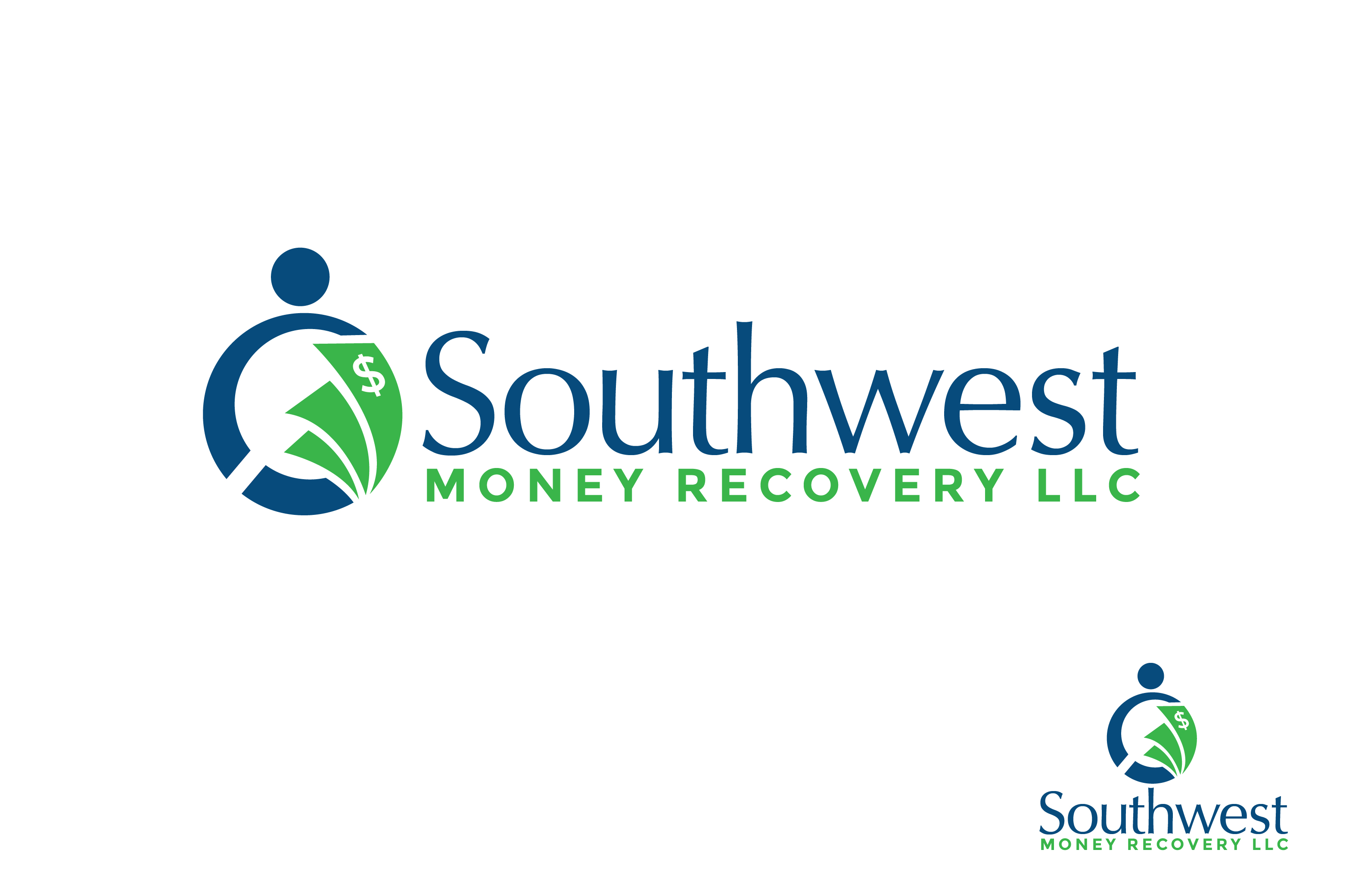 Logo Design by renderman for Southwest Money Recovery LLC | Design #28334090