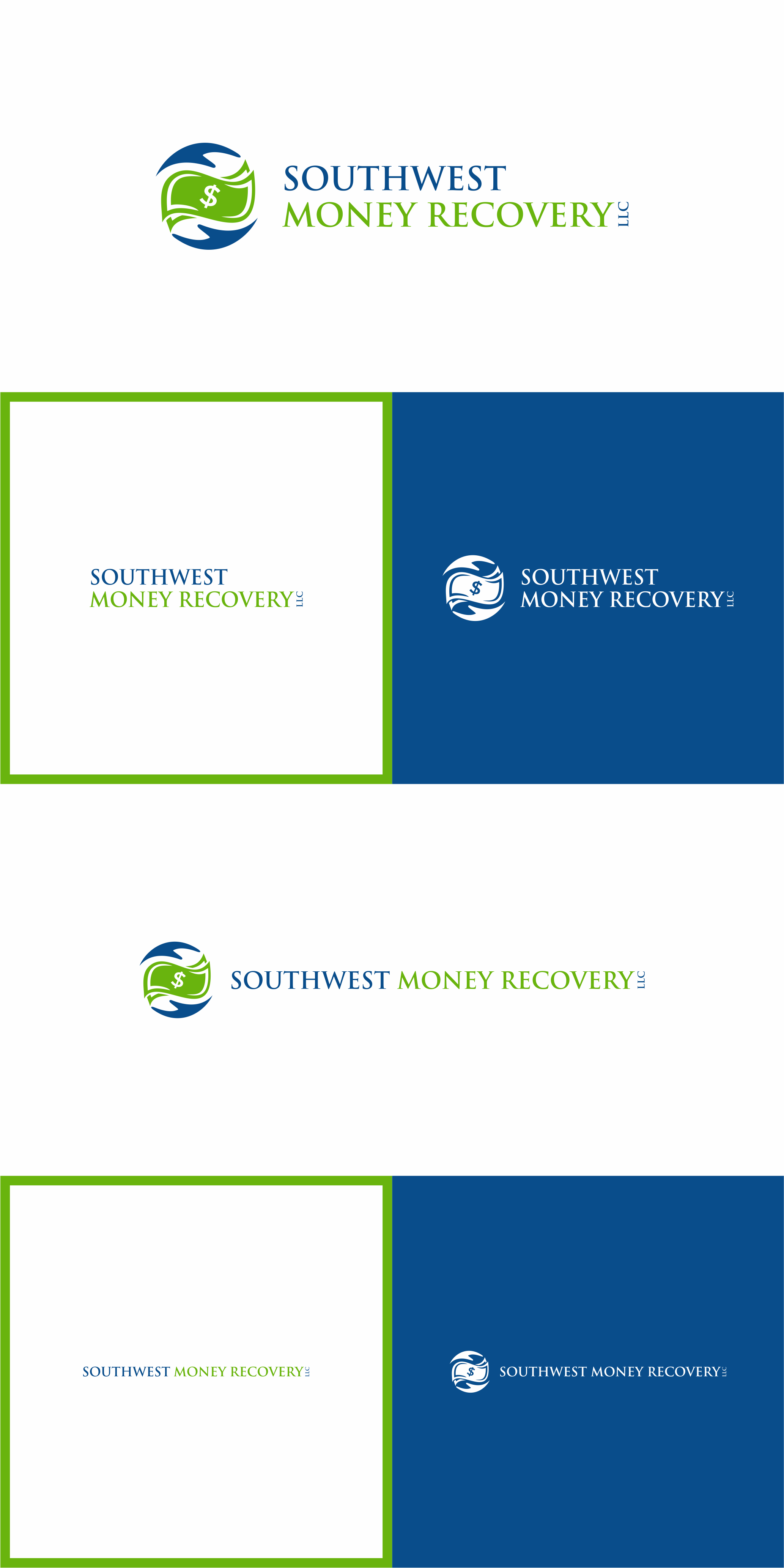 Logo Design by achil78 for Southwest Money Recovery LLC | Design #28336539