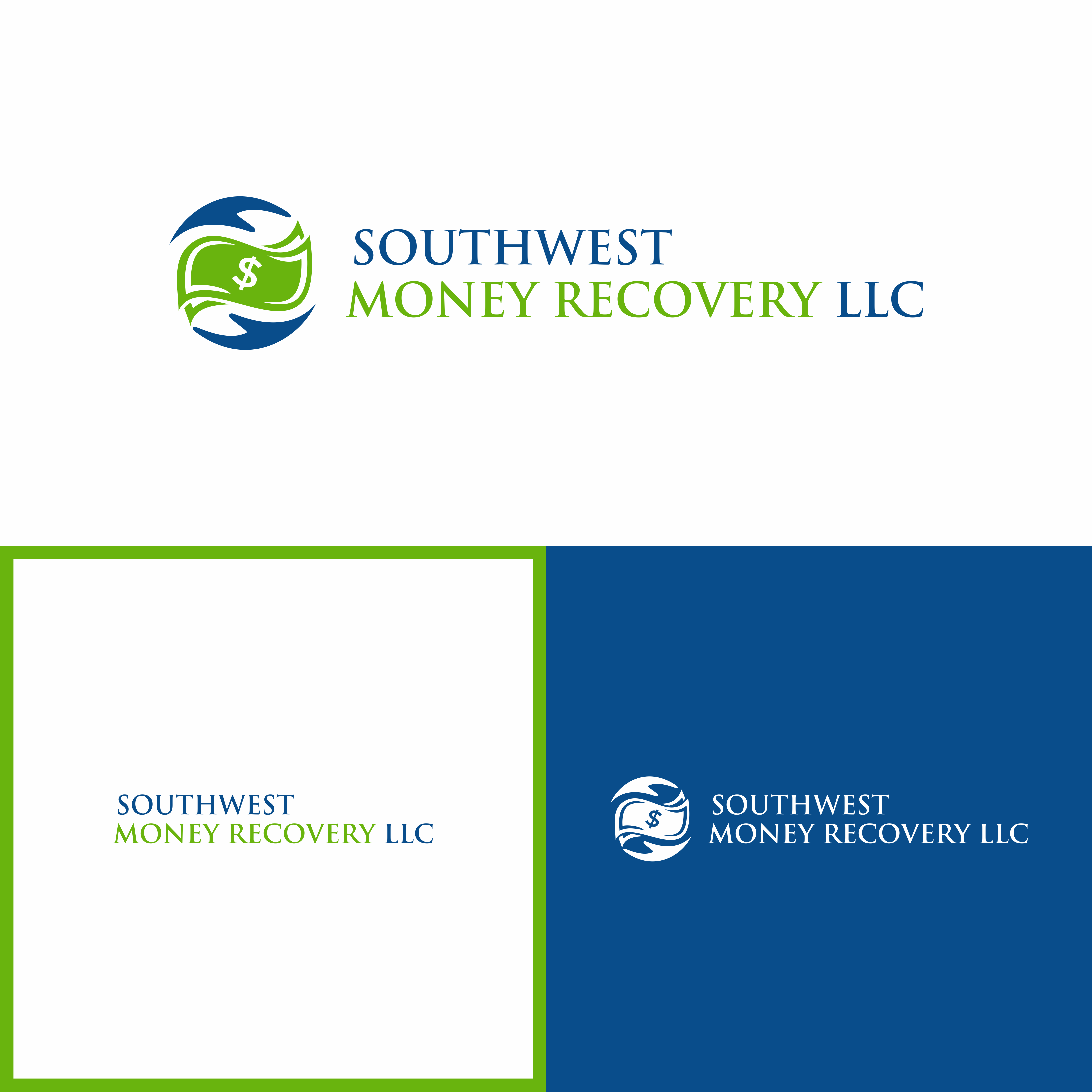 Logo Design by achil78 for Southwest Money Recovery LLC | Design #28339796