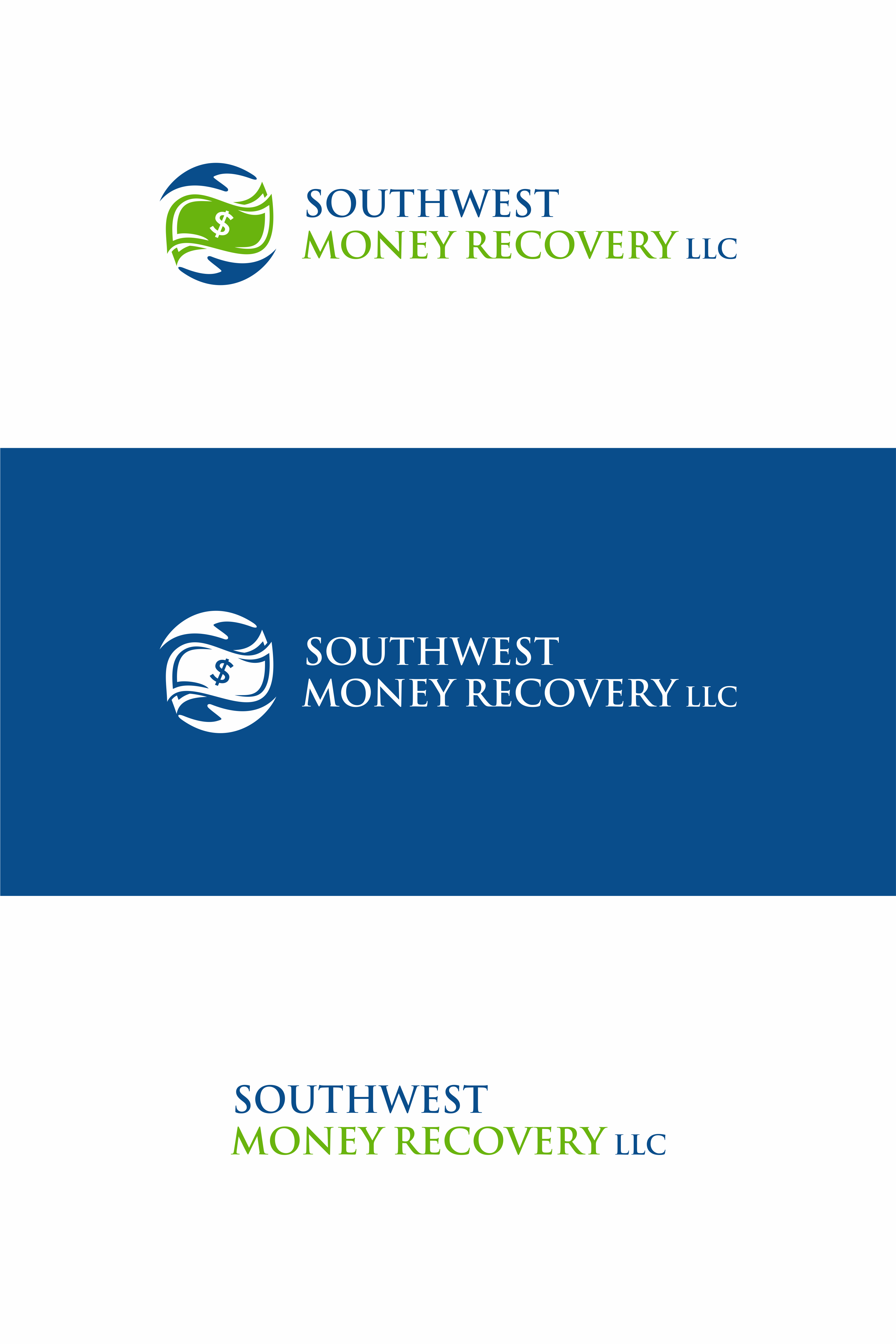 Logo Design by achil78 for Southwest Money Recovery LLC | Design #28342085