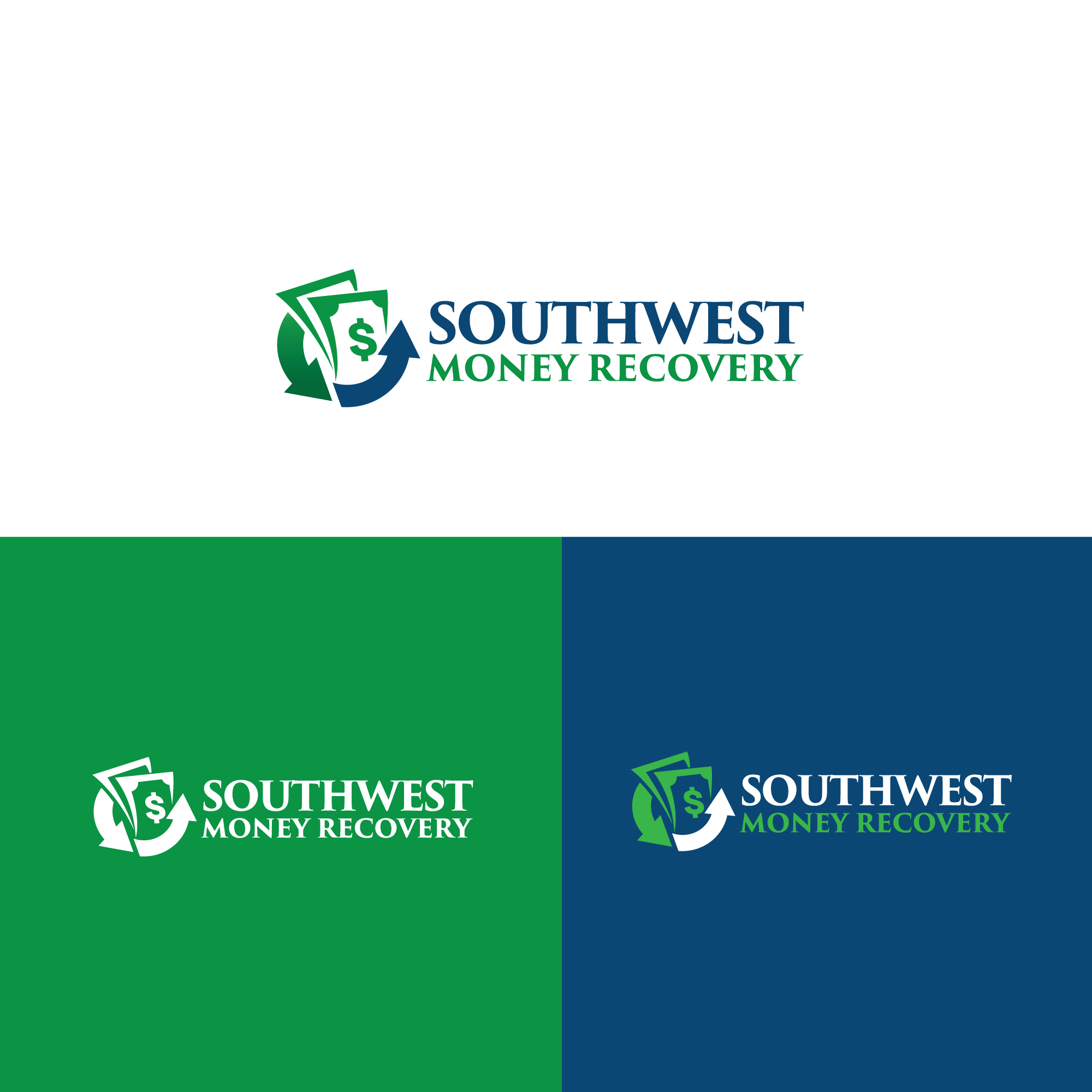 Logo Design by sherman for Southwest Money Recovery LLC | Design #28332358