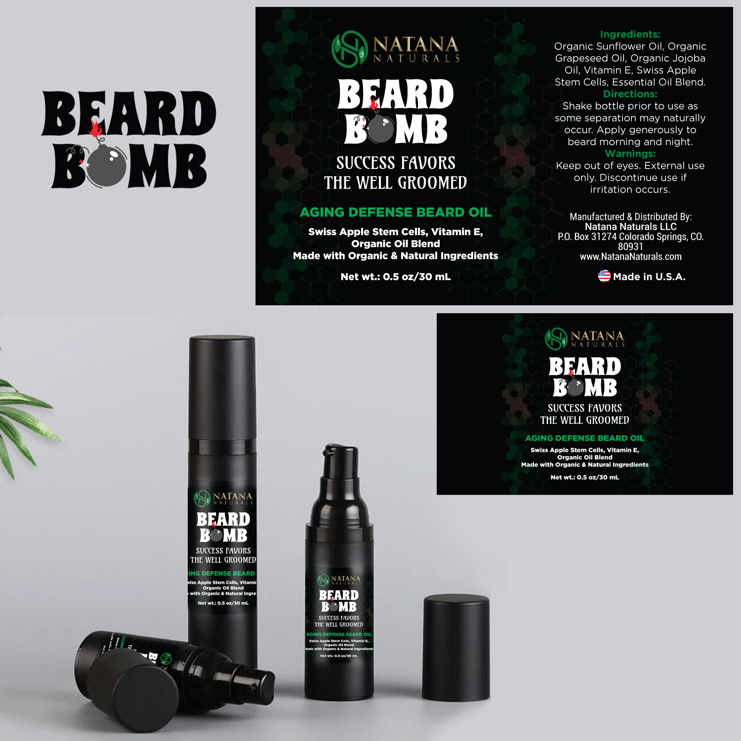 Design Étiquette par Sajal Samaddar pour Natana Naturals | Design #28336933